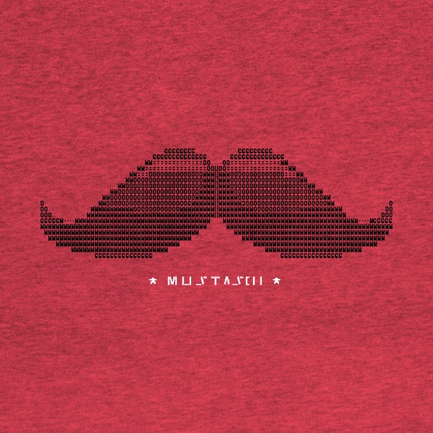 Mustascii - ASCII Mustache by Boots